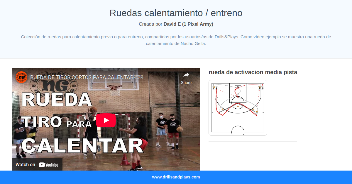 Ruedas calentamiento / entreno Ruedas calentamiento / entreno