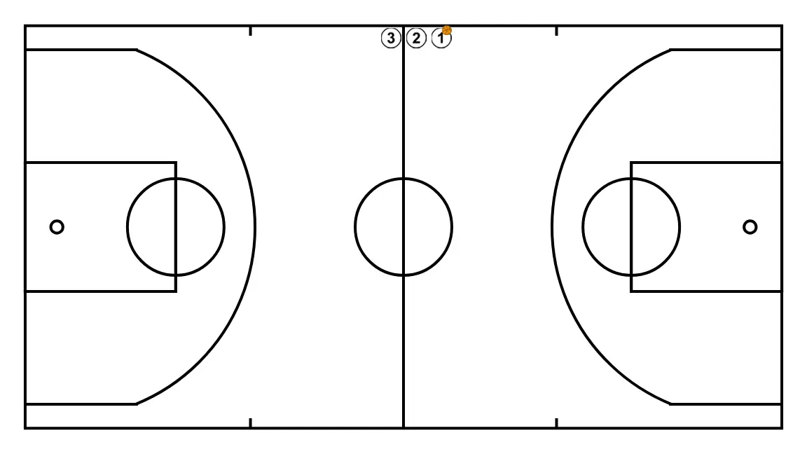 1(+1)c1, recepción fondo. Clínic Minibasket Darío Méndez