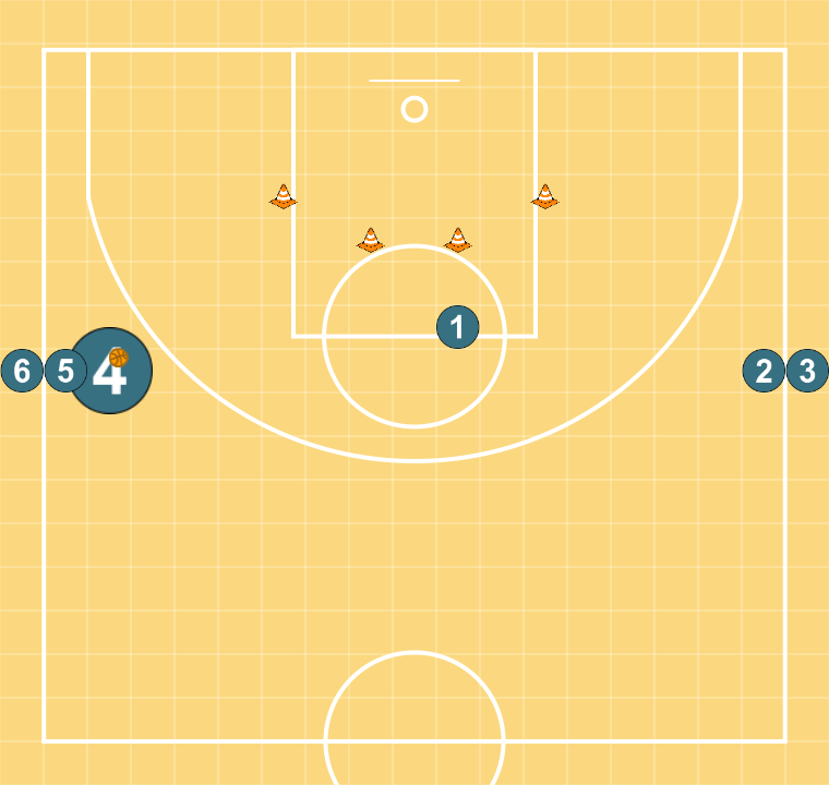 2 step image of playbook Ucla Drill Shot